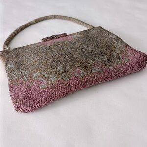 Handmade Cut Steel Bead Handbag, France, Circa Early 1950’s